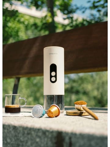 CREATE Tragbare Espressomaschine ''Thera Move'' in Creme - 80 ml