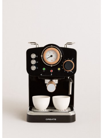 CREATE Siebträger-Espressomaschine ''Retro'' in Schwarz