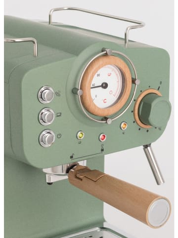 CREATE espressomachine met filterhouder ''Retro'' groen