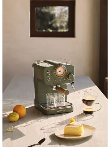 CREATE Siebträger-Espressomaschine ''Retro'' in Grün