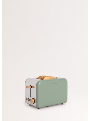 CREATE Toster "Retro" w kolorze zielonym - 32 x 21,5 x 19 cm