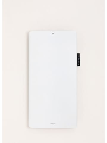 CREATE Nascienny termowentylator "Clear" w kolorze białym - 58 x 110 x 12,5 cm