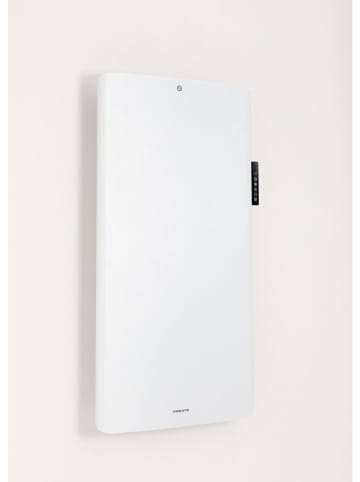 CREATE Nascienny termowentylator "Clear" w kolorze białym - 58 x 110 x 12,5 cm