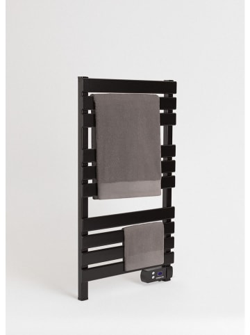 CREATE Elektrische handdoekwarmer zwart - (B)63,4 x (H)103 x (D)10,4 cm