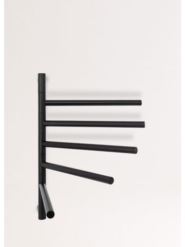 CREATE Elektrische handdoekwarmer ''Minimal'' zwart - (B)65,5 x (H)74,2 x (D)9,7 cm