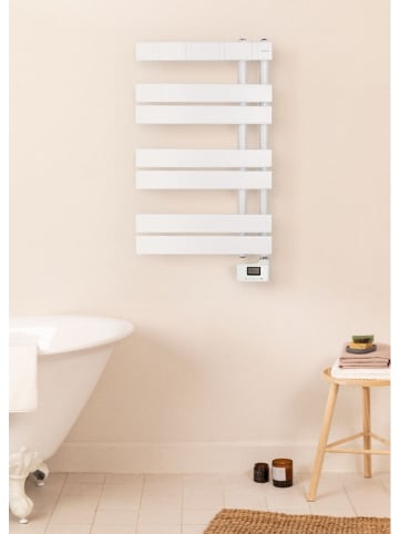 CREATE Elektrische handdoekwarmer ''Modern'' wit - (B)62,8 x (H)101,5 x (D)14,3 cm