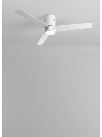 CREATE Wentylator sufitowy LED "Minimal" w kolorze białym - Ø 132 cm