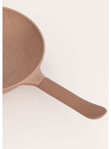 CREATE 2tlg. Set: Wok ''Studio'' in Hellbraun - Ø 32 cm