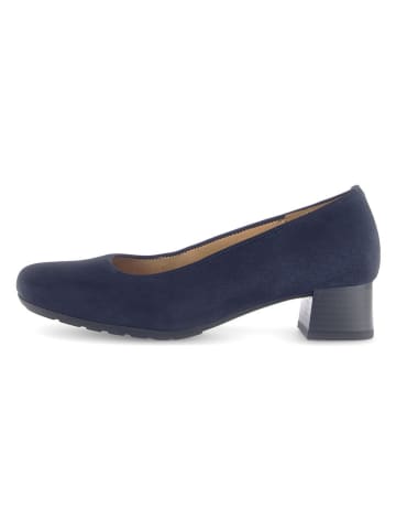 Gabor Leder-Pumps in Dunkelblau