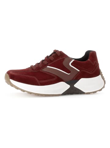 Gabor Leren sneakers rood