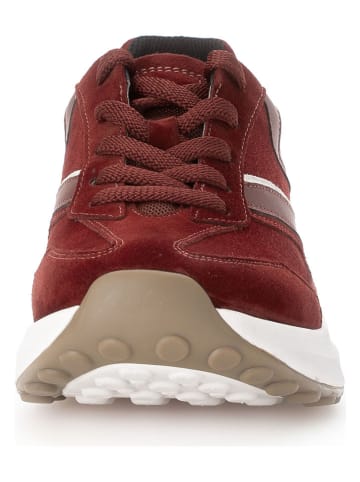 Gabor Leder-Sneakers in Rot