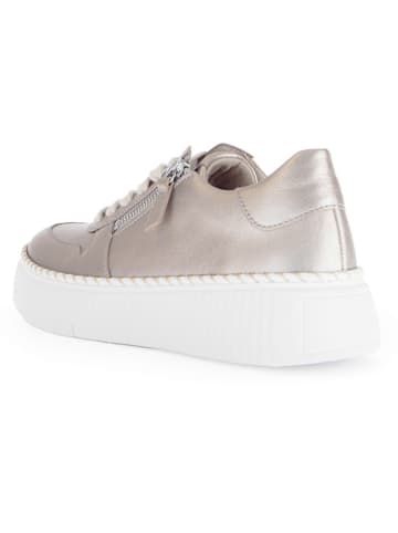 Gabor Leren sneakers beige
