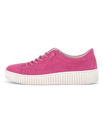 Gabor Leren sneakers roze