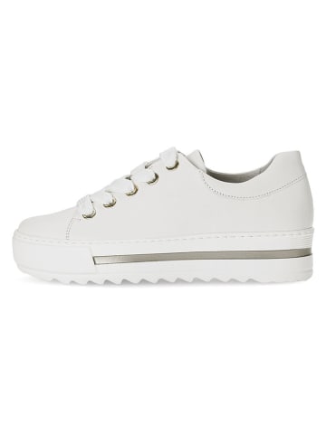 Gabor Leren sneakers crème