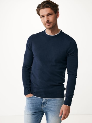 Mexx Sweter w kolorze granatowym