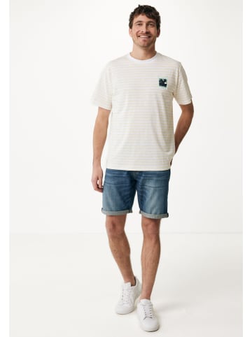 Mexx Shirt in Weiß/ Gelb