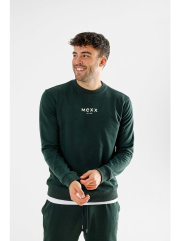 Mexx Sweatshirt in Dunkelgrün