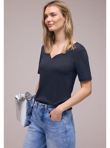 Street One Shirt donkerblauw