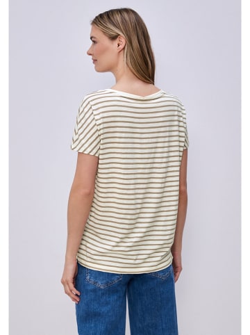Street One Shirt in Taupe/ Creme