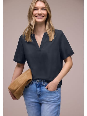 Street One Bluse in Dunkelblau