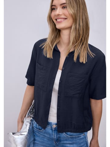 Street One Blouse donkerblauw