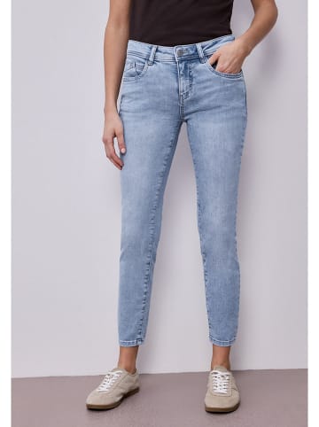 Street One Dżinsy - Skinny fit - w kolorze błękitnym