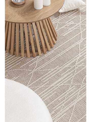 Mioli Laagpolig tapijt beige/crème