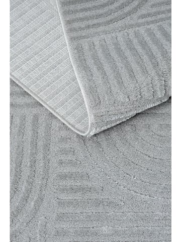 Mioli Kurzflor-Teppich in Grau