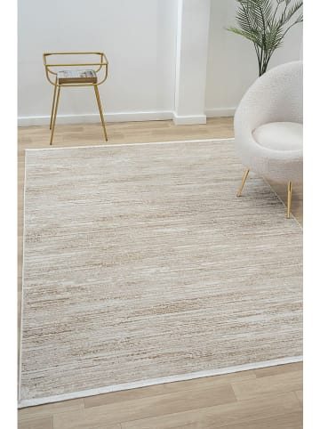 Mioli Kurzflor-Teppich in Beige