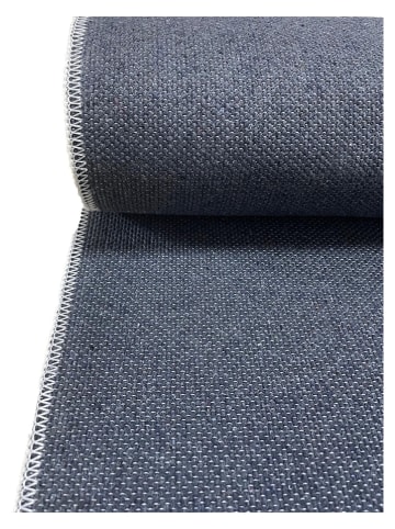Mioli Laagpolig tapijt "Be Lost" blauw/lichtbruin