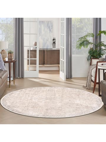 Mioli Kurzflor-Teppich in Beige