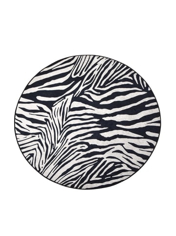 Mioli Kurzflor-Teppich ''Zebra'' in Schwarz/ Weiß