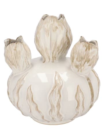 daan kromhout Wazon "Tulip" w kolorze beżowym - 22 x 24 x 22 cm