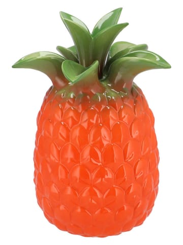 daan kromhout Vaas "Pineapple" oranje - (H)22 x Ø 16 cm