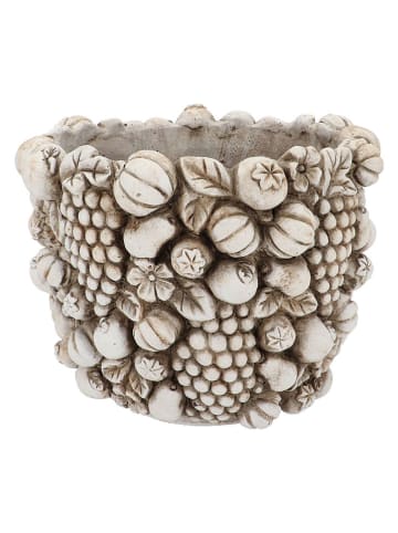 daan kromhout Doniczka "Fruit" w kolorze szarym - wys. 19 x Ø 25 cm