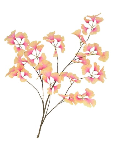 daan kromhout Dekoracyjna gałązka "Ginko" w kolorze pomarańczowym - wys. 130 cm