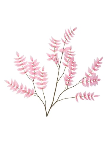 daan kromhout Dekozweig "Salix Leaf" in Rosa - (H)135 cm