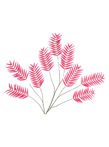 daan kromhout Dekozweig "Palm Leaf" in Pink - (H)150 cm