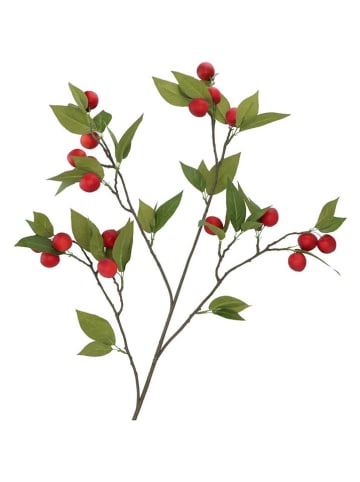 daan kromhout Dekoracyjna gałązka "Apple" w kolorze czerwono-zielonym - wys. 135 cm