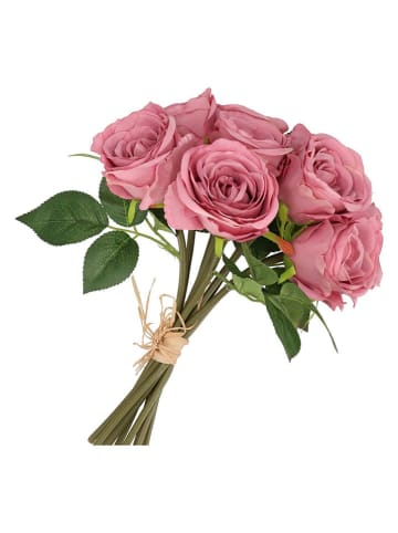 daan kromhout Dekoracyjne kwiaty "Roses" w kolorze różowym - wys. 30 cm