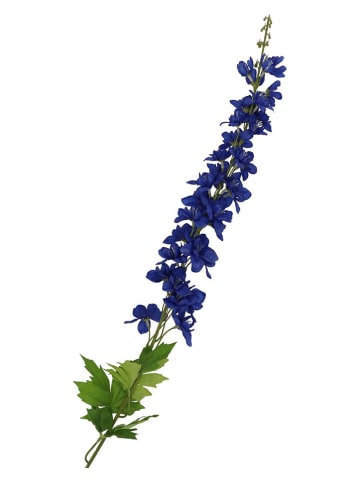 daan kromhout Dekoracyjna gałązka "Dephinium" w kolorze granatowym - wys. 115 cm