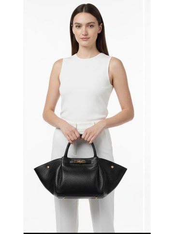 Florence Bags Leren handtas "Enfola" zwart - (B)50 x (H)22 x (D)17 cm