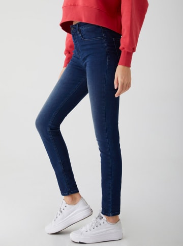 LTB Dżinsy "Amy X Ferla" - Skinny fit - w kolorze granatowym