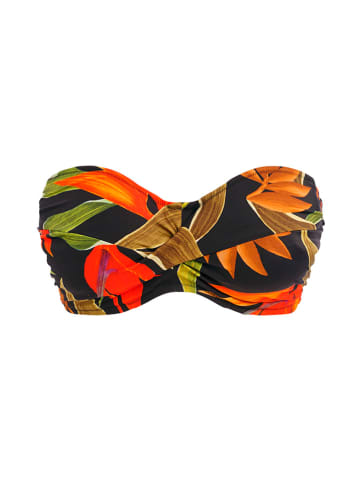 FANTASIE SWIM Bikini-Oberteil in Schwarz/ Orange