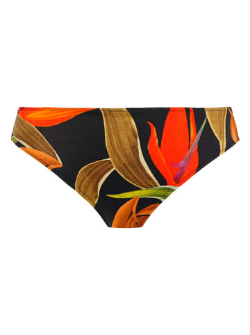 FANTASIE SWIM Figi bikini w kolorze czarno-pomarańczowym