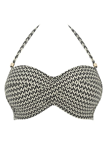 FANTASIE SWIM Bikini-Oberteil "Koh Lipe" in Schwarz/ Creme