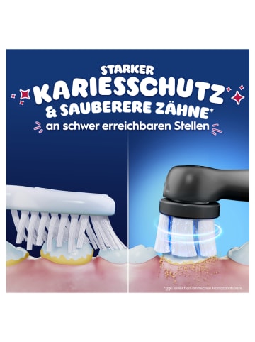 Oral-B Elektr. Zahnbürste "iO Kids Spiderman" in Schwarz