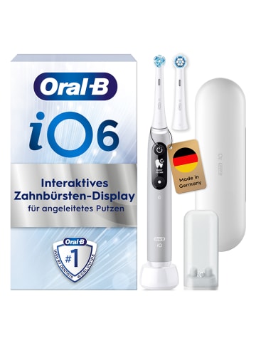 Oral-B Elektr. Zahnbürste "iO Series 6" in Hellgrau