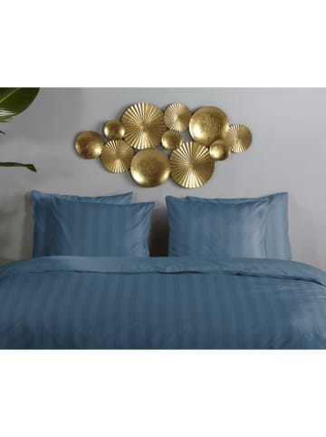 Descanso Satin-Kissenbezug "Hotel Sevilla" in Blau