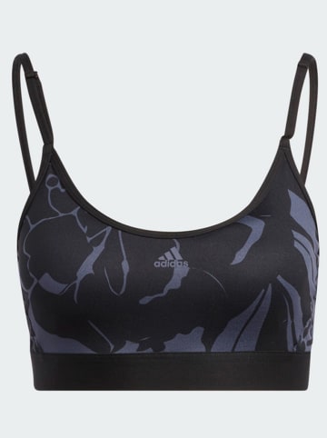 adidas Biustonosz sportowy w kolorze czarnym